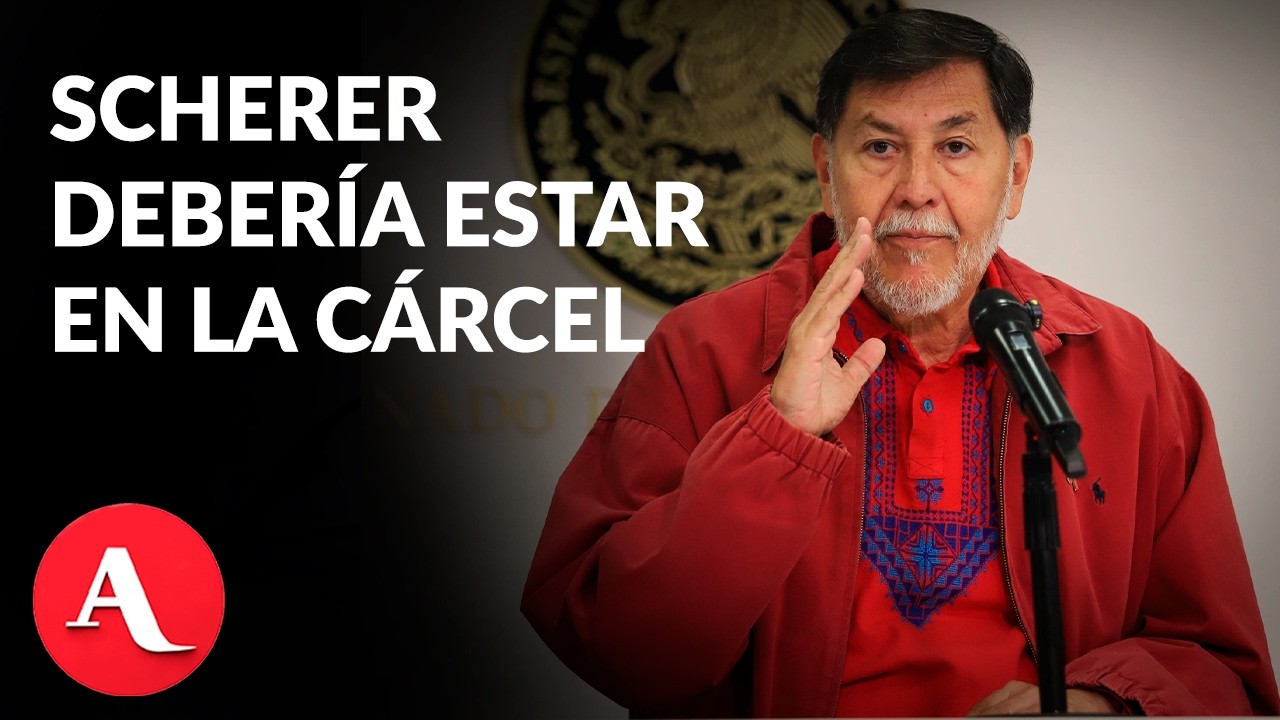 Scherer debería estar en la cárcel: Fernández Noroña