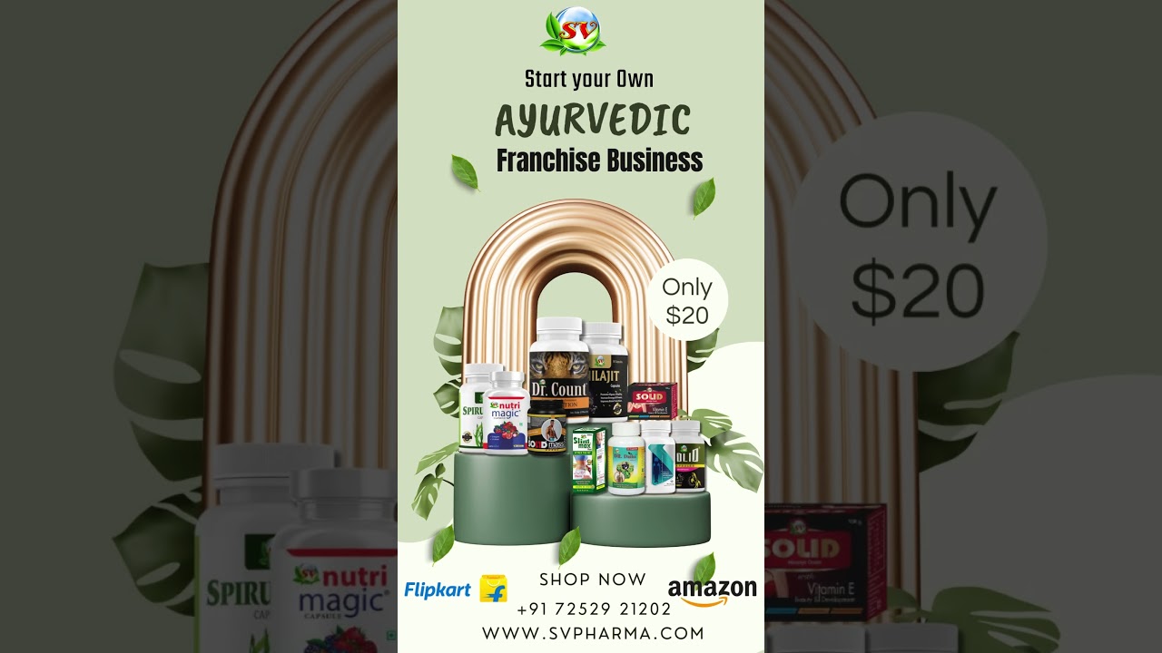 The best Ayurvedic Franchise Company in India | SV  Pharmaceuticals
