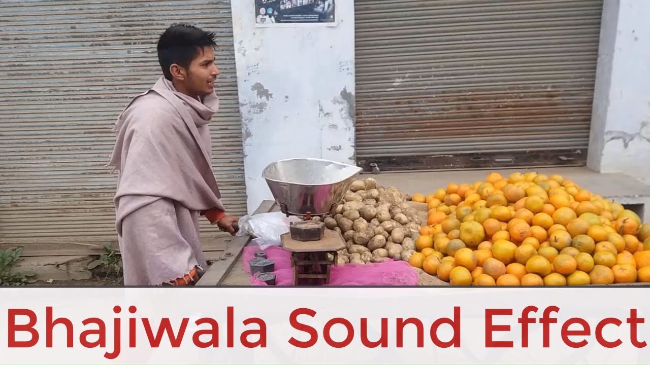 Bhajiwala|sabjiwala|vegetable seller|Vendor|Goods|Street|Screaming|Indian|Think Sound Effects