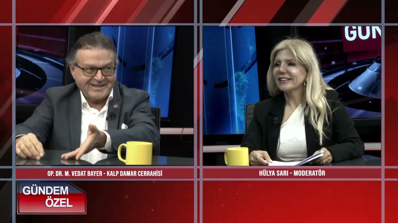 G&uuml;ndem &Ouml;zel Programının konuğu OP. DR. M. Vedat Bayer oldu.
