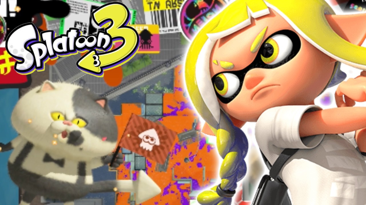 【Splatoon3】４年前に発売された4vs4でインクを塗りあう大人気ゲーム『スプラトゥーン3』