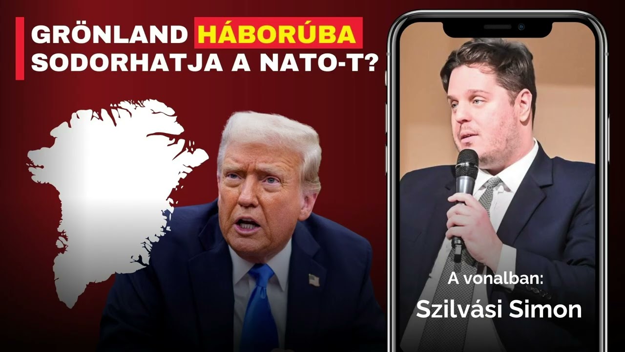 D&ouml;bbenetes h&aacute;tt&eacute;r: Ez&eacute;rt akarja Trump Gr&ouml;nlandot - Szilv&aacute;si Simon