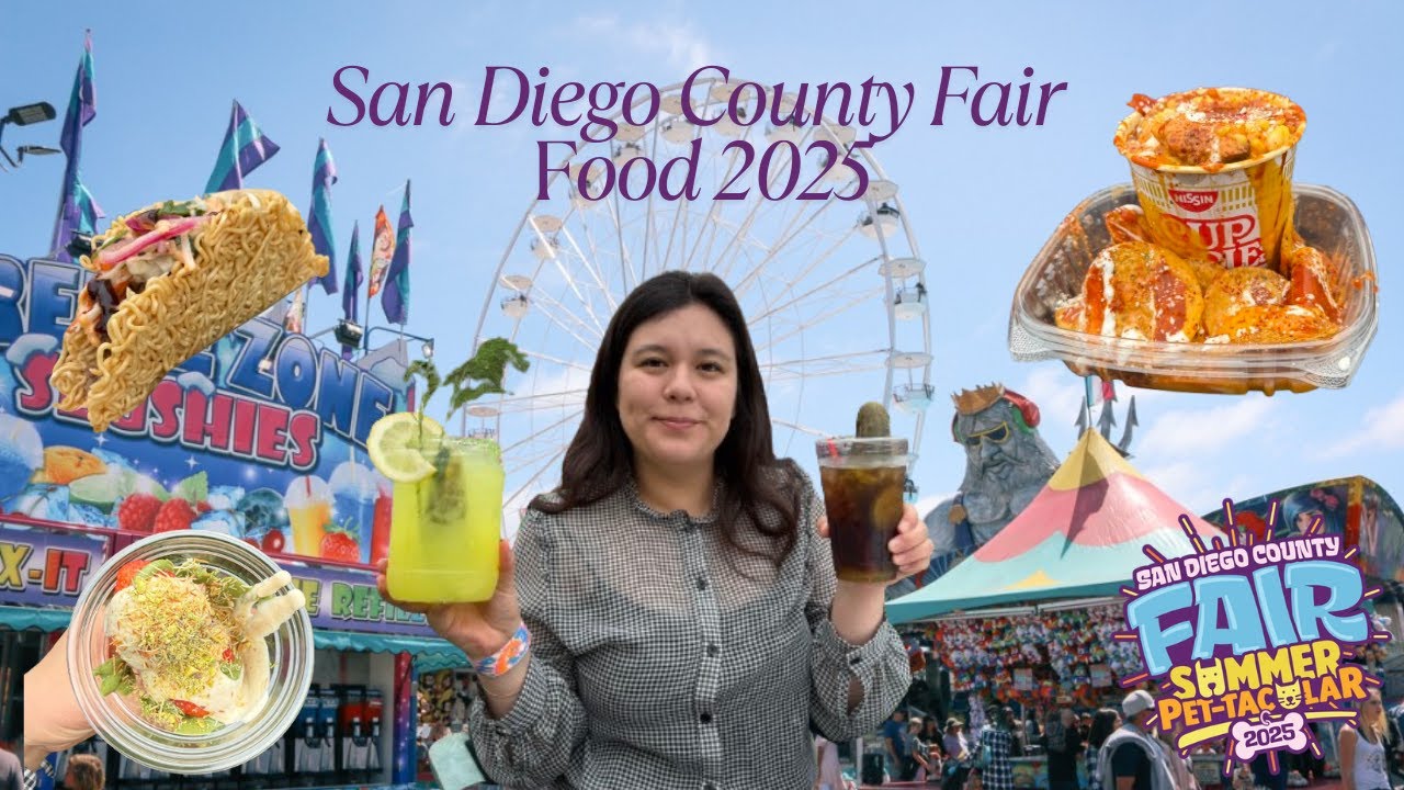 San Diego County Fair Food 2025!!