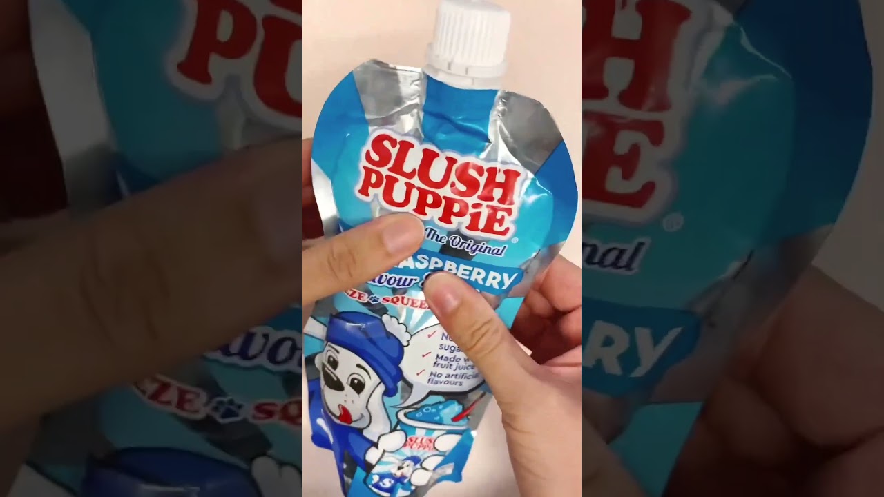 Make Slush Puppies At Home! #slushpuppie #frozen #blueraspberry
