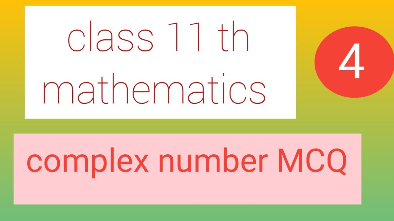 Class 11 mathematics complex number, Modulus and amplitude