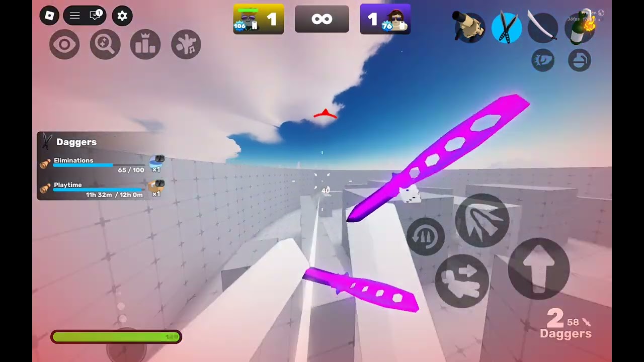 Me playing rivals with my friend