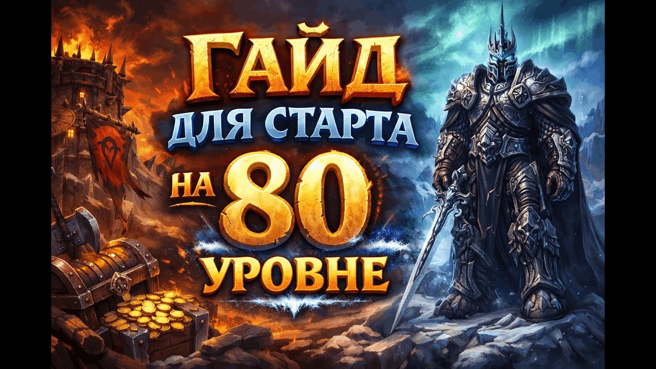 С чего начать на 80 уровне / гайд для сервера Nozdor