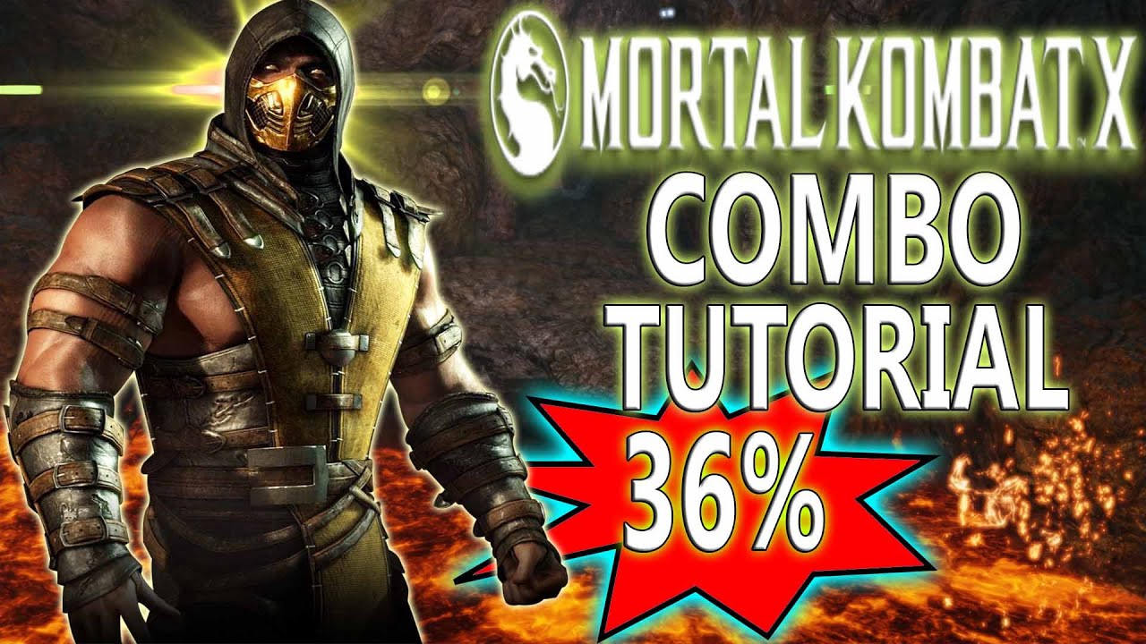 Mortal Kombat X Комбо Скорпиона - Учебник комбо Инферно