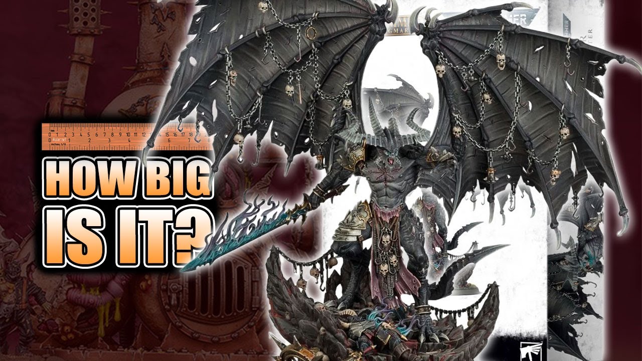 Be'lakor The Dark Master Chaos 40k AoS Unboxing & Build