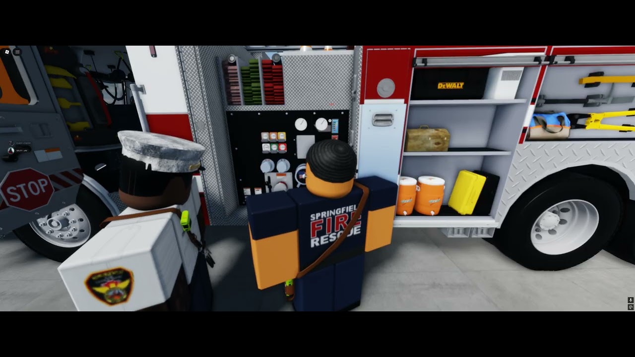 FIRE STATION TOUR OF STATION 10