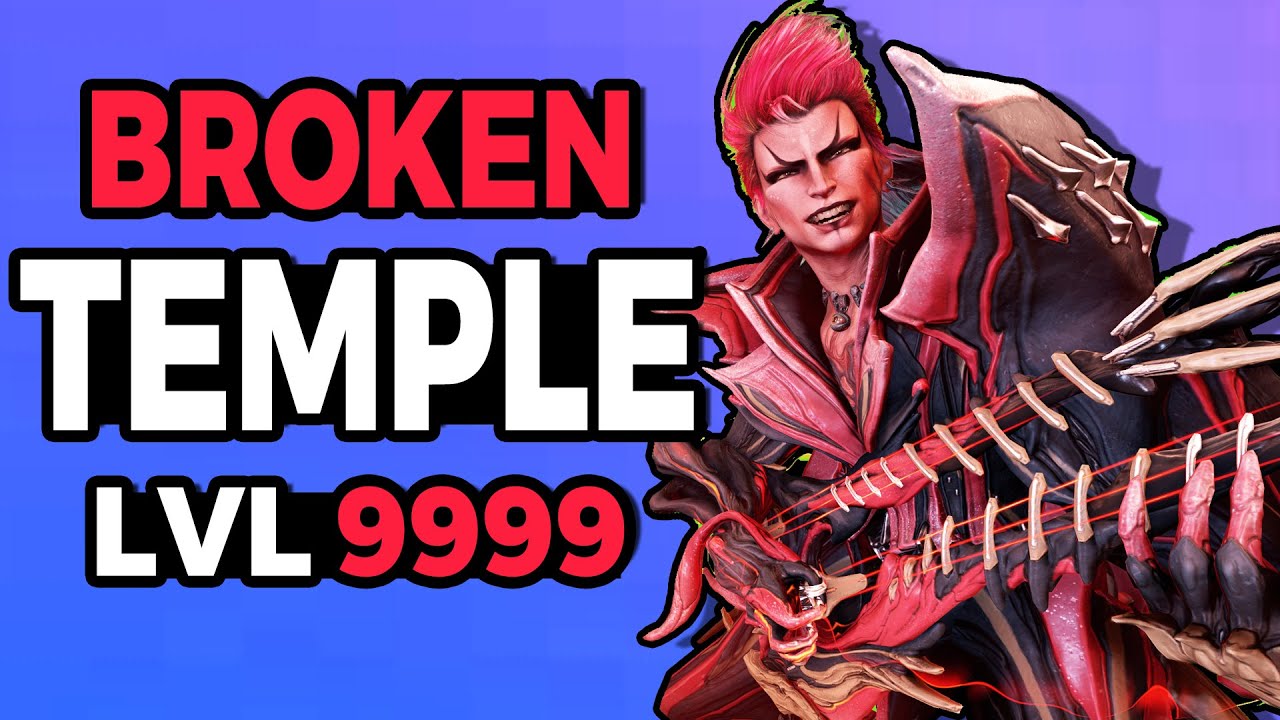 Broken TEMPLE Build For Level 9999 Steel Path - Techrot Encore [Warframe]