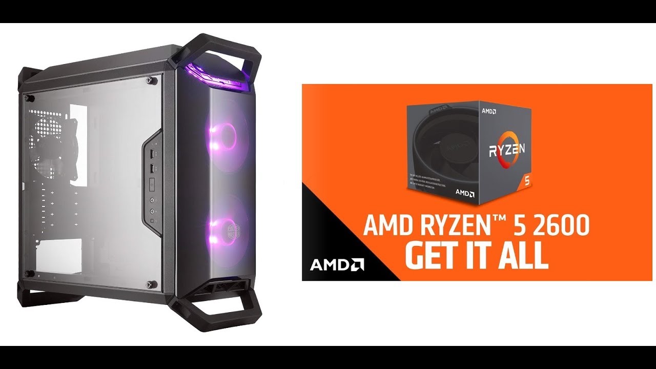 COOLER MASTER MasterBox Q300P vs ryzen 5 2600