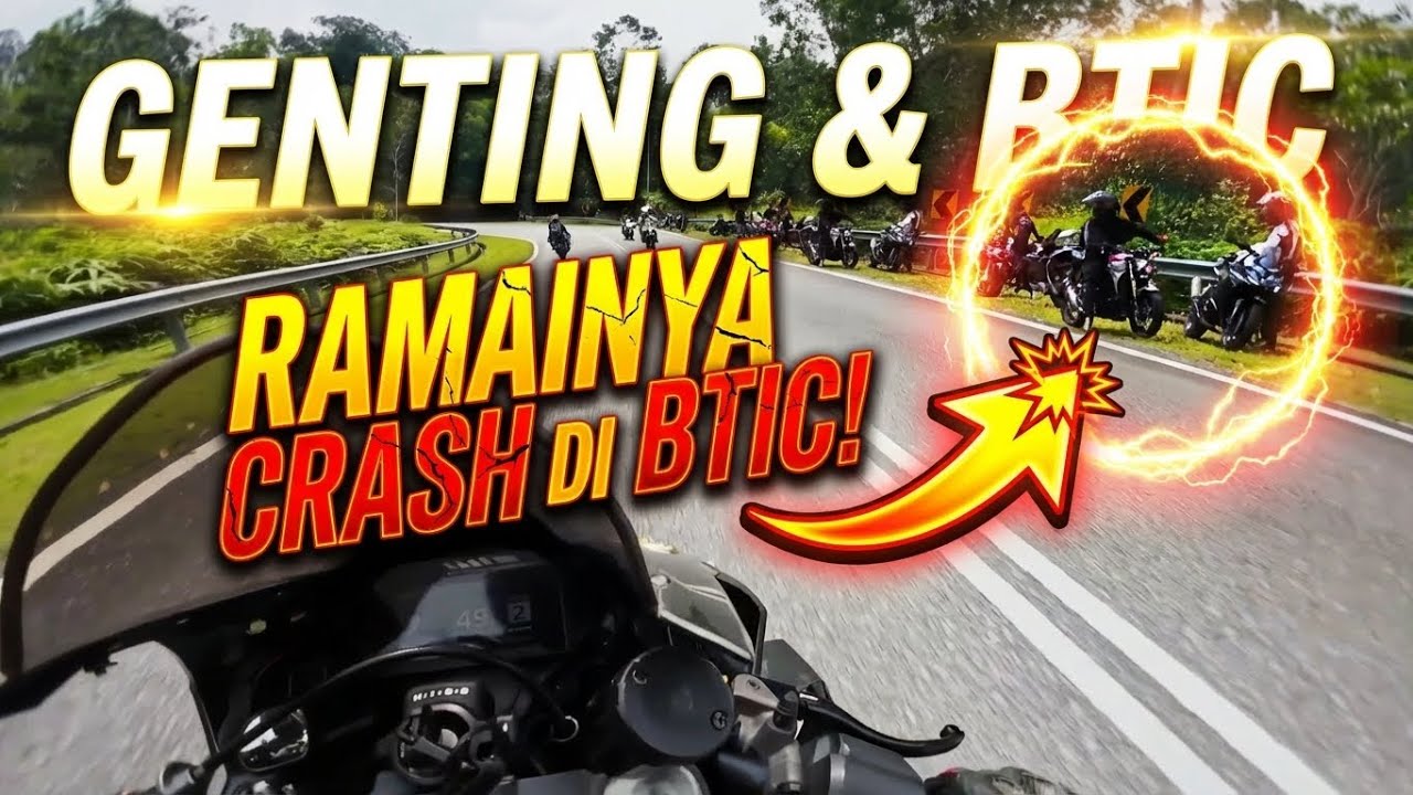 Ride Ahad dan ada BTIC Crash? | CBR1000RR BMW1000RR