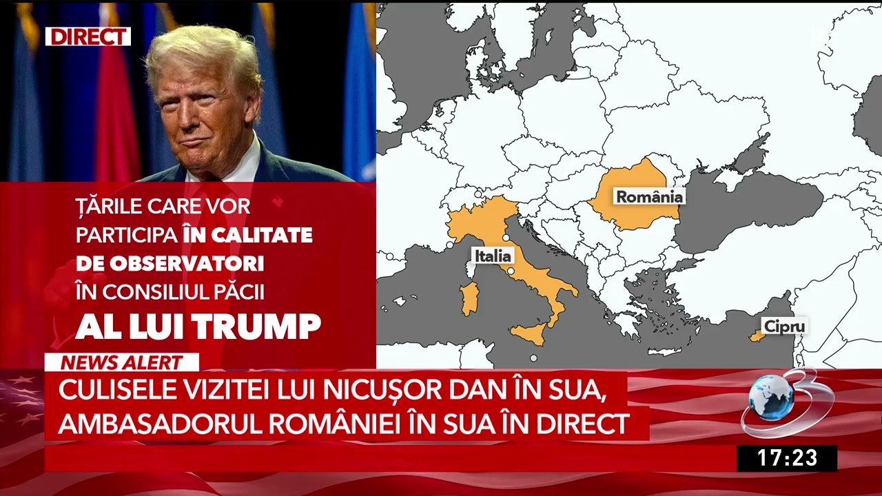 Ambasadorul României în SUA: N. Dan, la aceeași masă cu Donald Trump