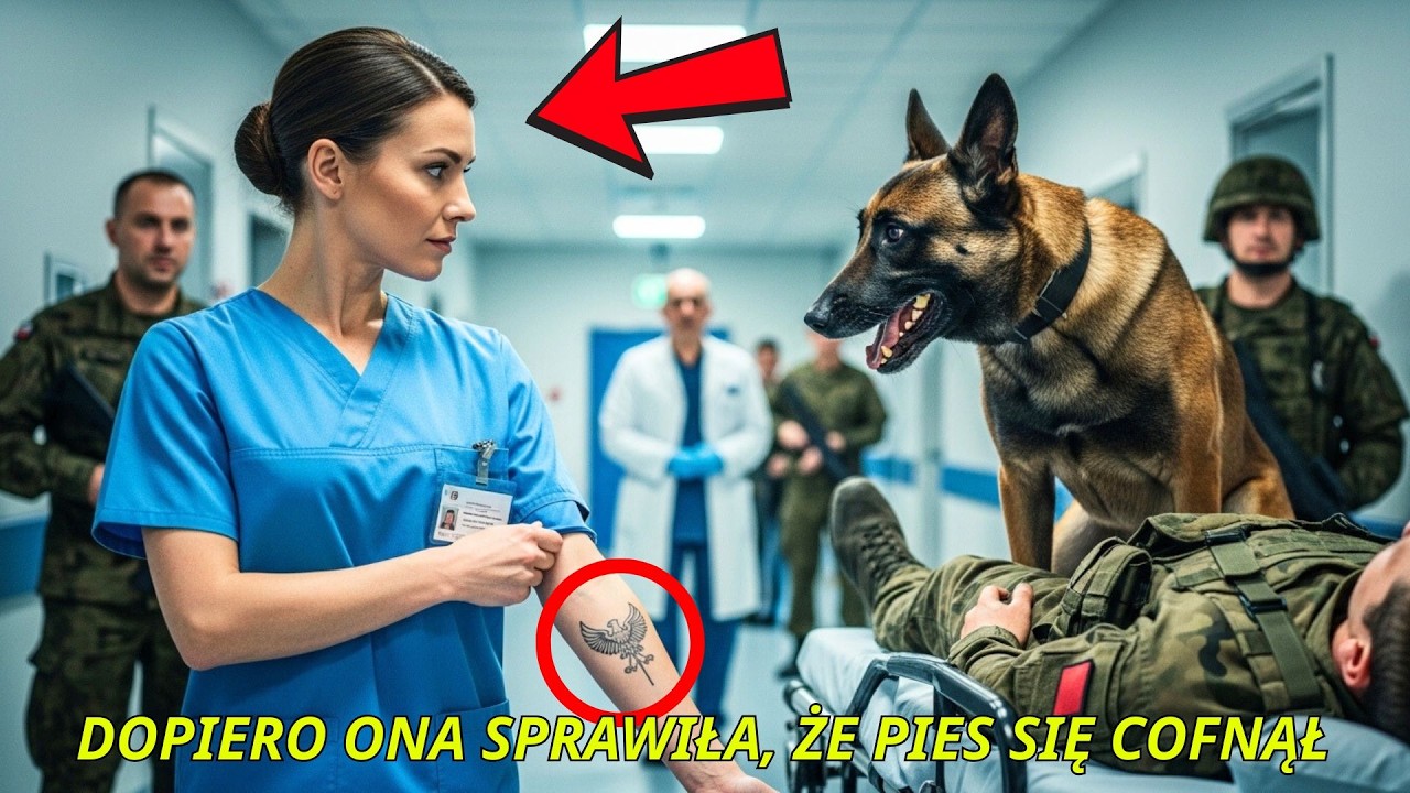 Pies K9 nie dopuścił nikogo do rannego żołnierza GROM, aż nowa pielęgniarka pokazała tatuaż