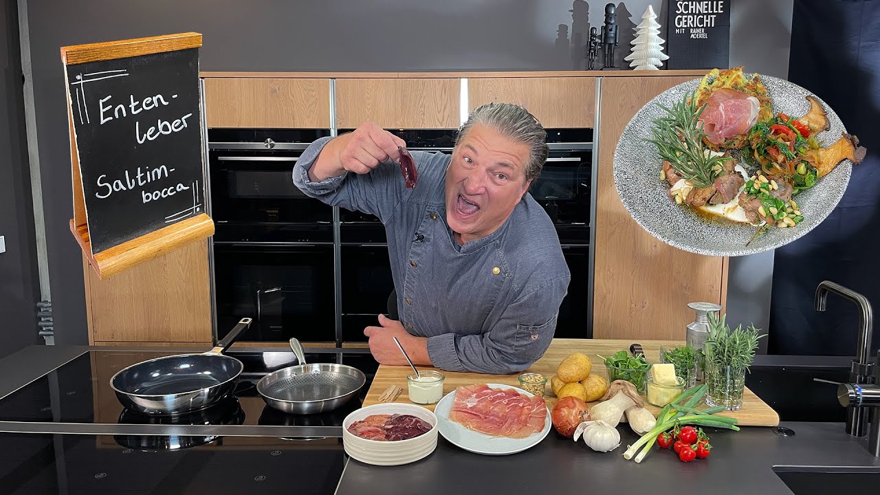 Entenleber Saltimbocca | Das schnelle Gericht