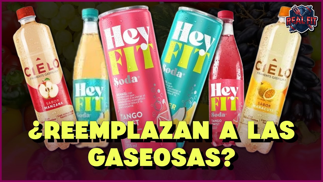 HEY FIT, CIELO SABORIZADO Y LAS NUEVAS BEBIDAS 