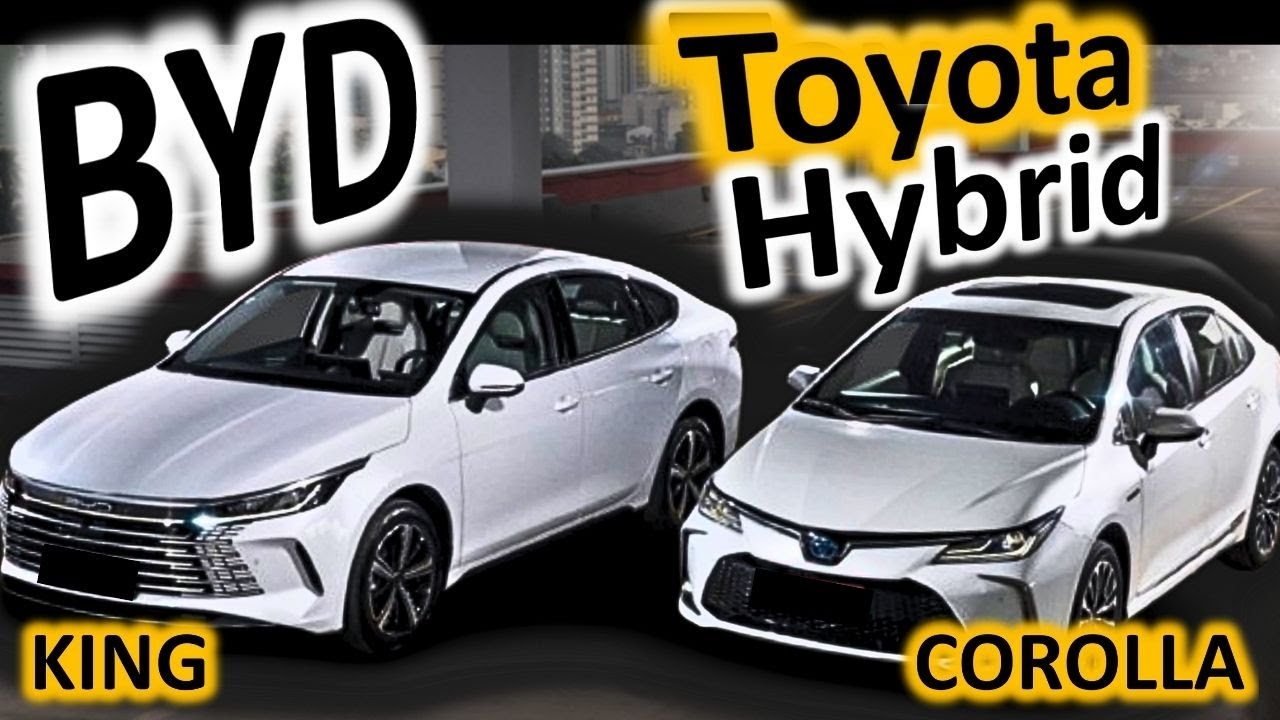 BYD King x Corolla Hybrid: o comparativo que pode mudar sua escolha!