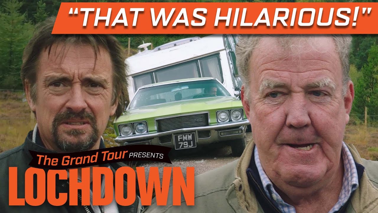 A Lost Clarkson, Hammond and May Wreck Their Caravans | The Grand Tour Presents: Lochdown