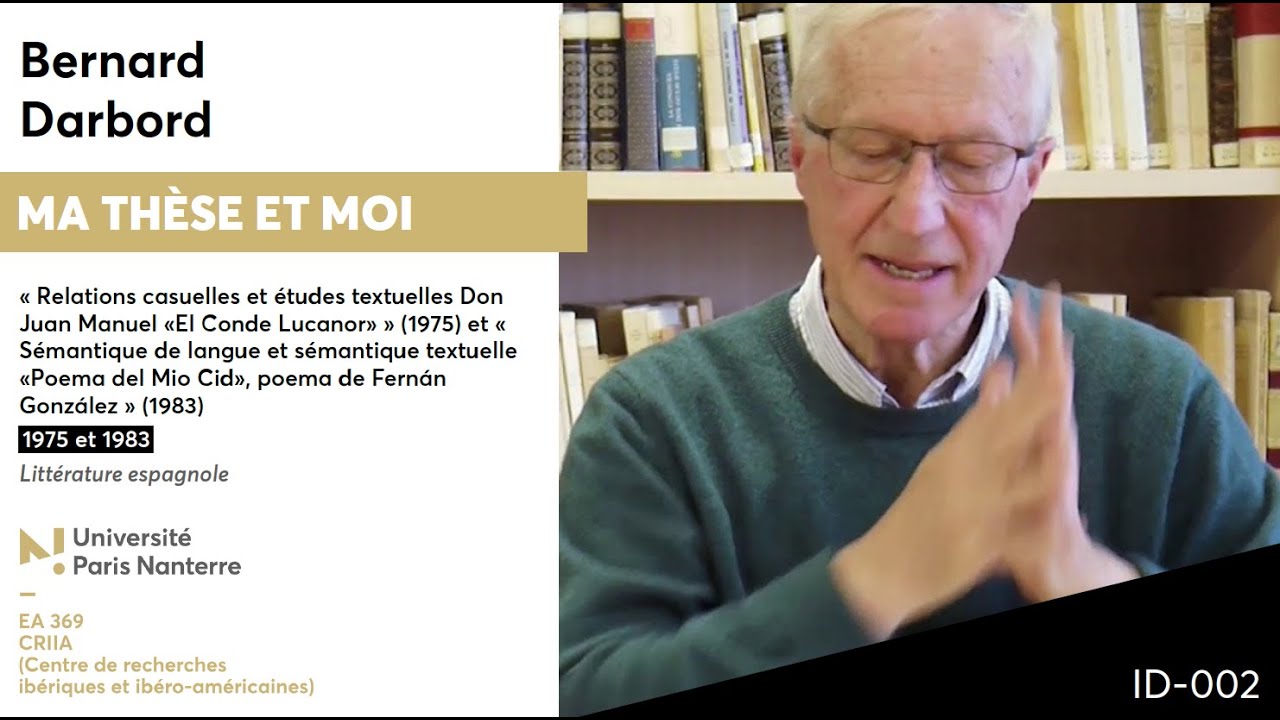 2. Bernard Darbord parle de sa thèse