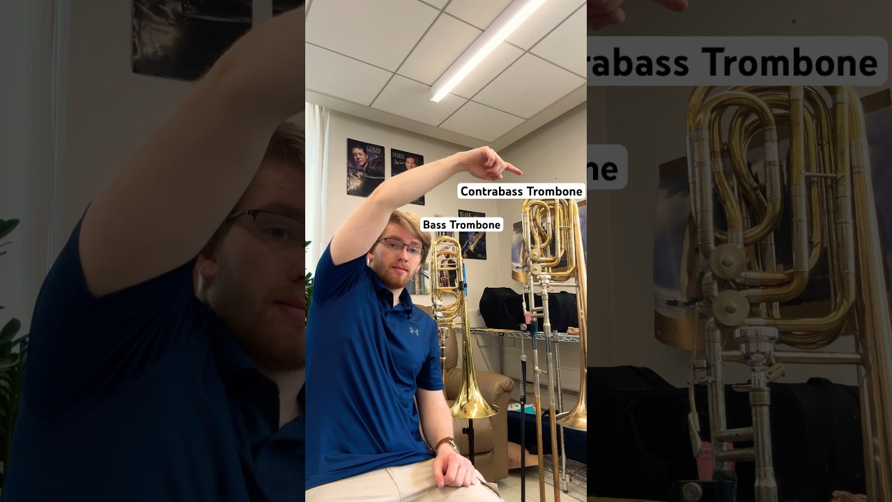 Bass Trombone VS Contrabass Trombone: What are the differences?? #basstrombone #contrabasstrombone