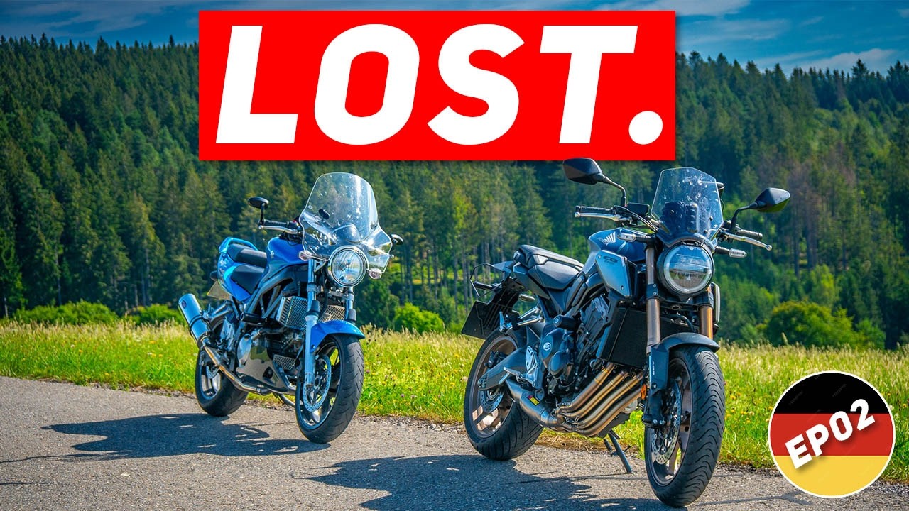 Touring Germany on a Honda CB650R | Got Lost, Found a Castle – Episode 2