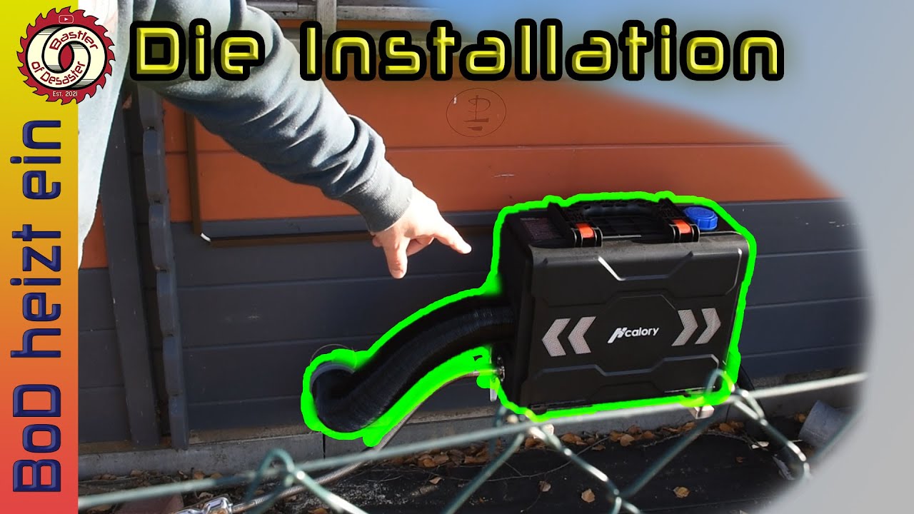 Installation meiner neuen HCalory Dieselheizung