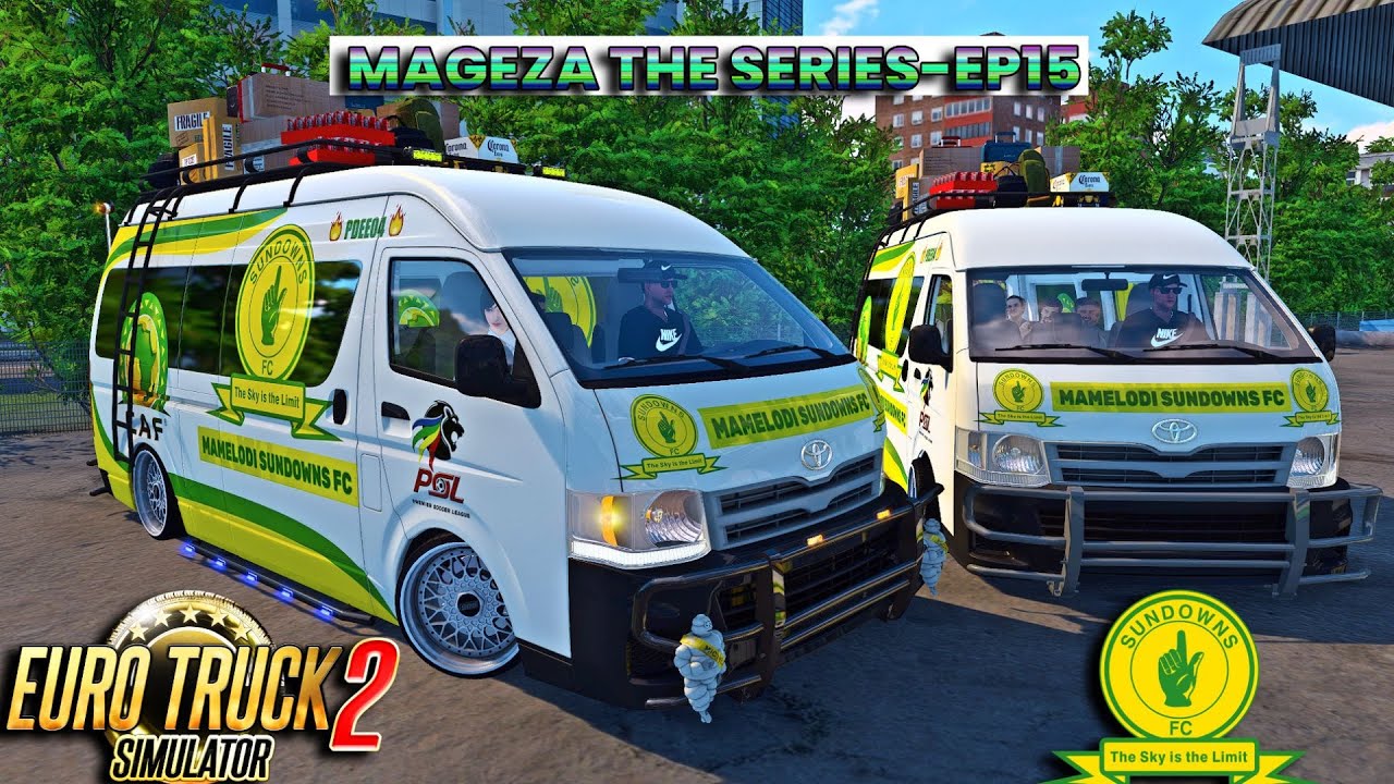 Mageza The Series Ep.15 | Toyota Quantum Taxi Convoy in Euro Truck Simulator 2 Logitech G29 Gameplay