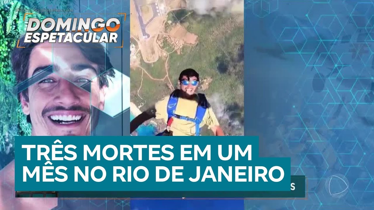 Empresário morre durante salto de paraquedas na praia da Barra da Tijuca, no Rio
