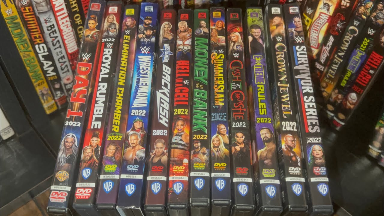 WWE 2022 PPV DVD Collection Review