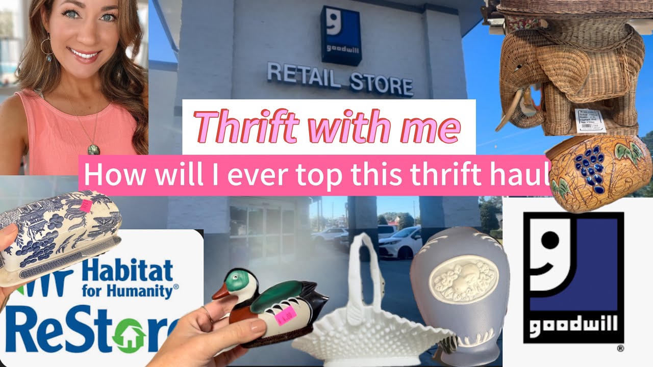 Экономьте вместе со мной! || Грандиозные покупки от Goodwill & Habitat Restore!