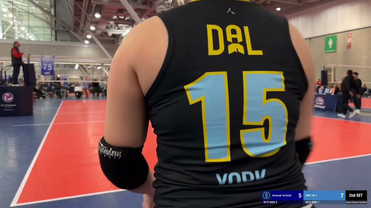 Boston National Qualifier | Sat 3-7 | Match 6 | OPU 18-1 | Set 2