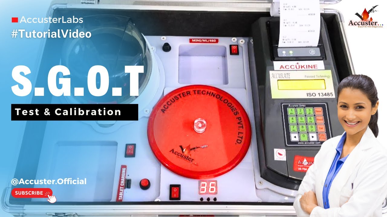 SGOT Test & calibration procedure | on Accuster Mobile Lab