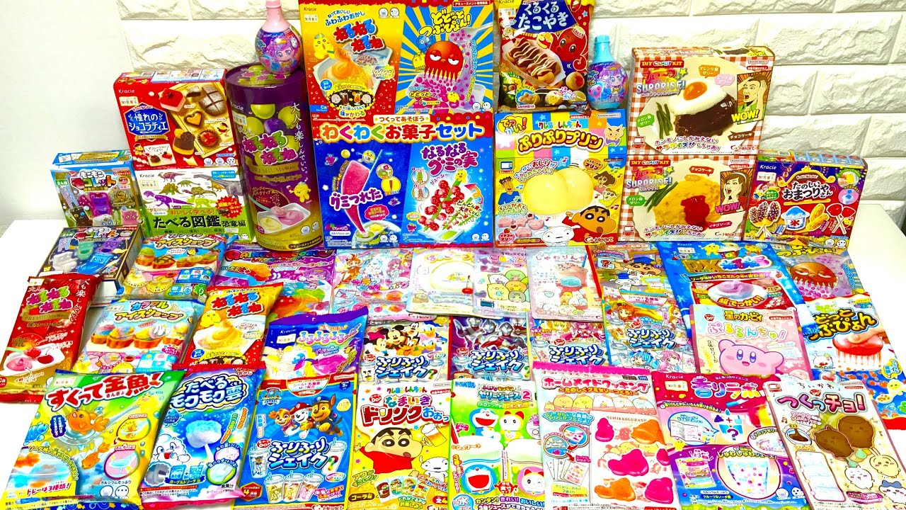 【2023年版】40種類の知育菓子 つくるお菓子 まとめ