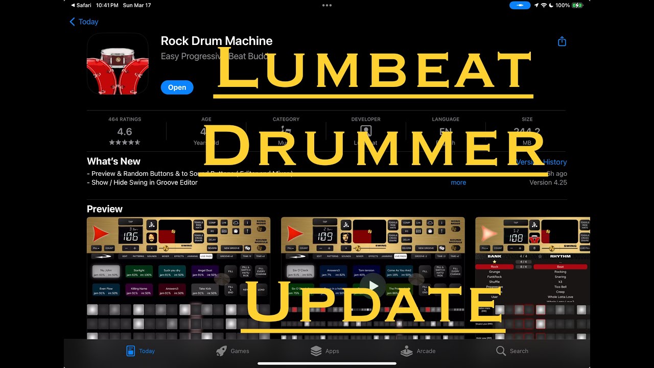 Lumbeat Drummer Enhancements in under 5 Minutes