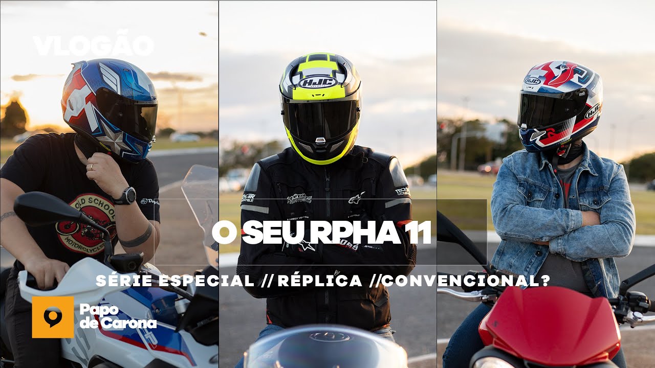 HJC Rpha 11: qual é a diferença?