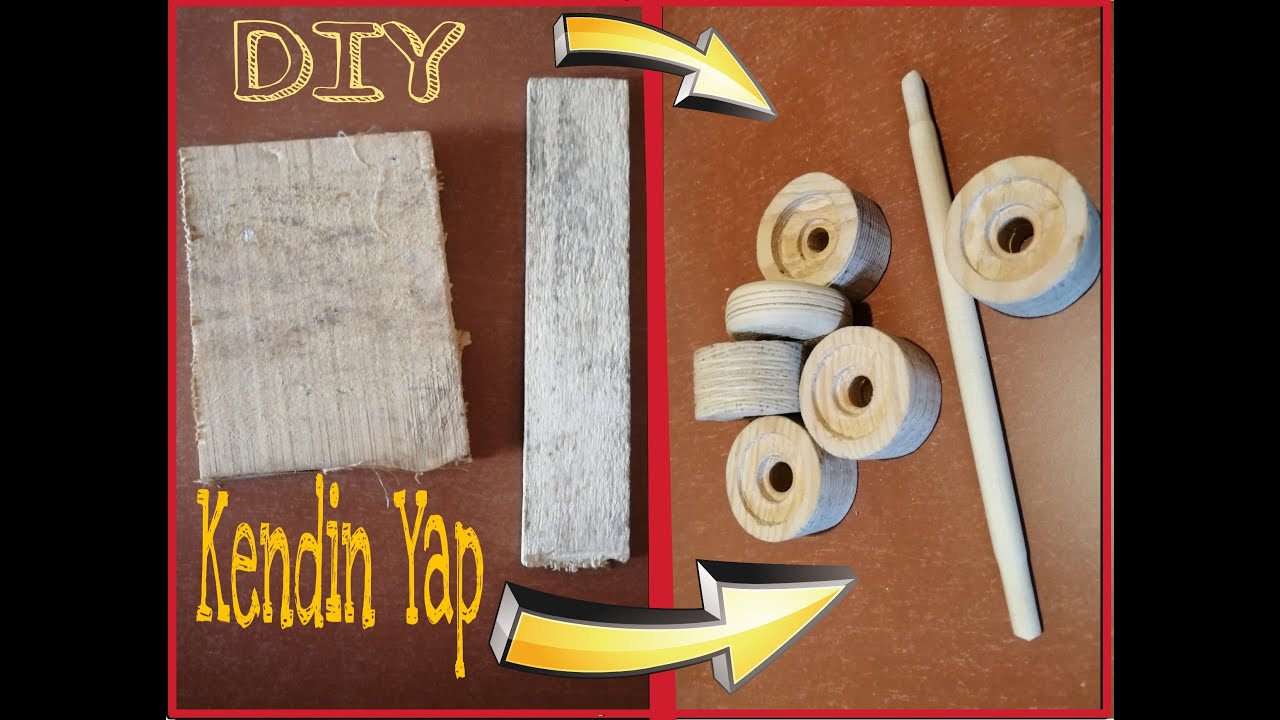Wooden wheel How to do it? Ahşap tekerlek nasıl yapılır?