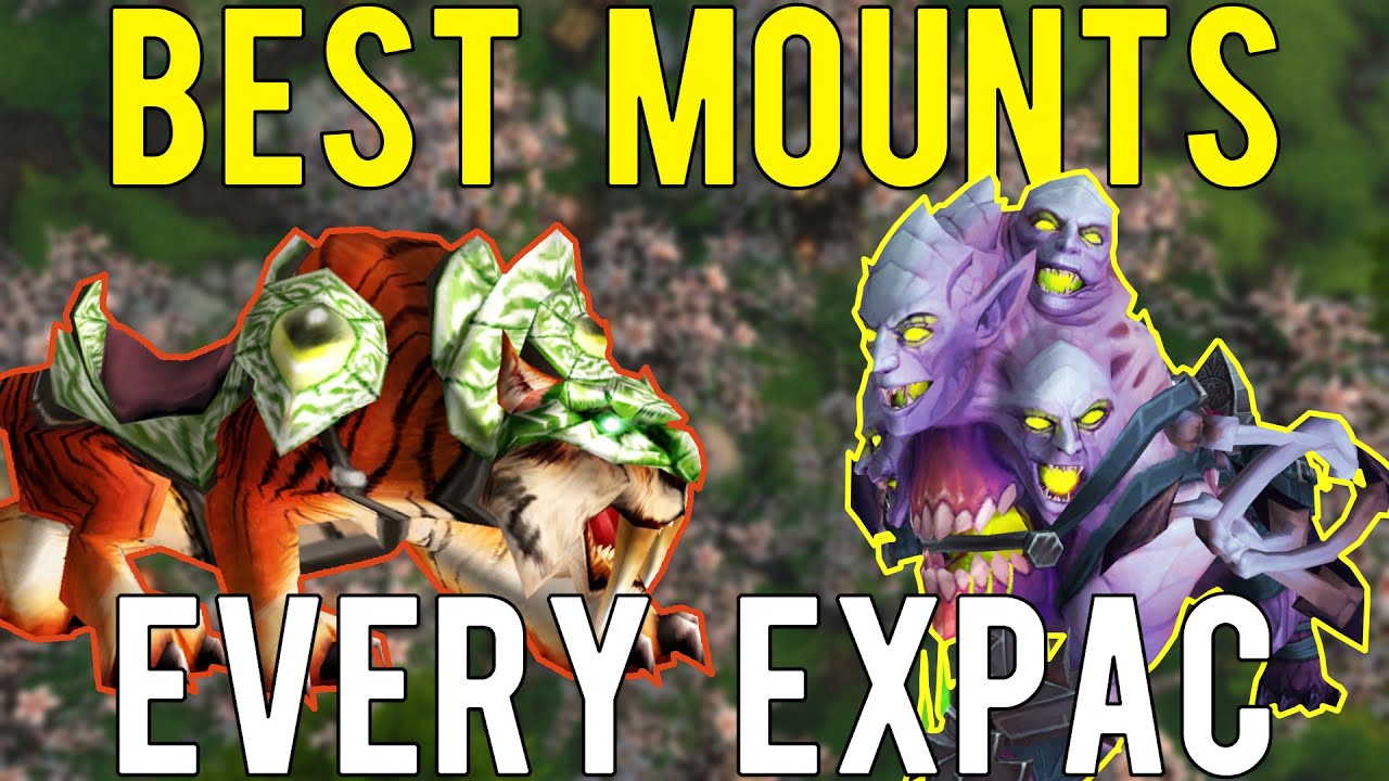 The Best Mounts From Every Expansion In WoW