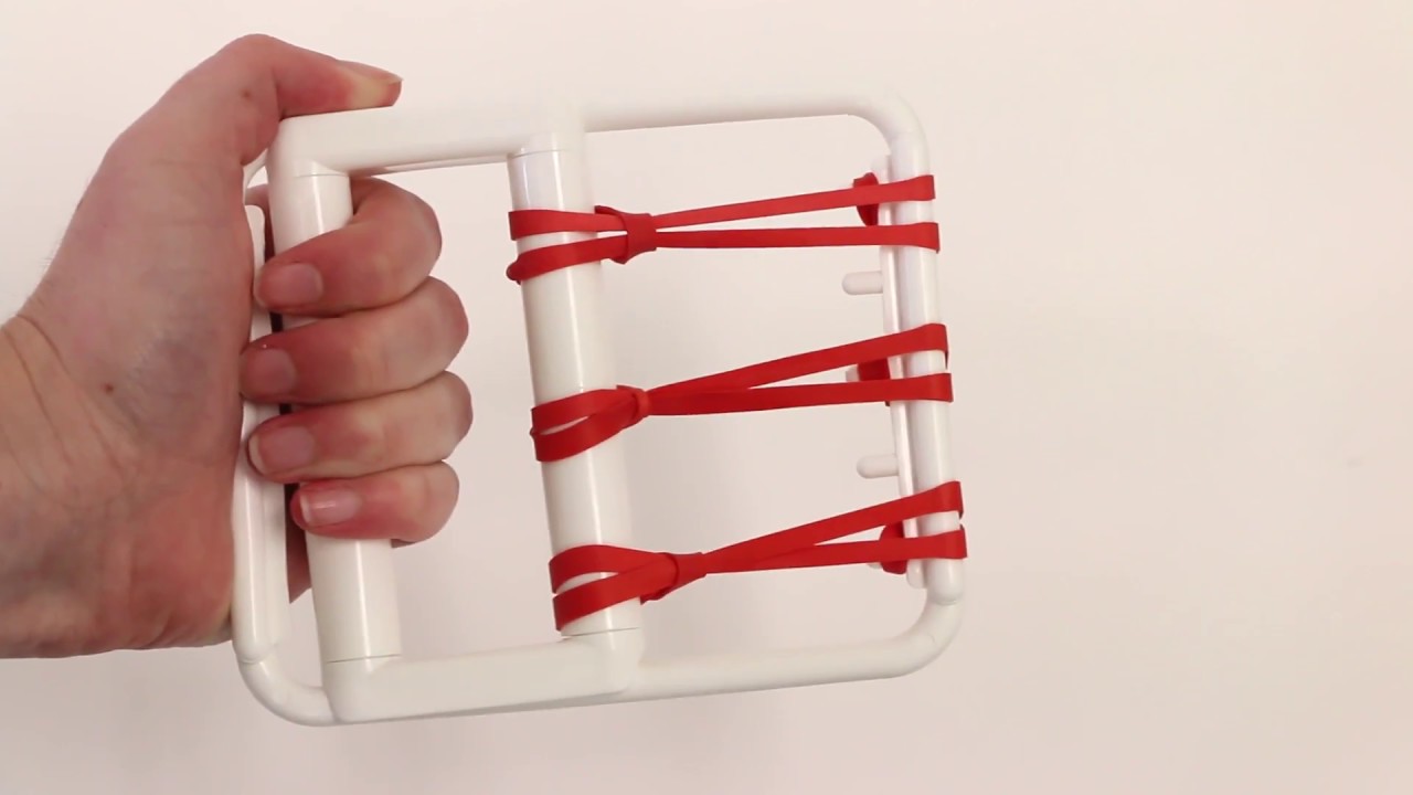 CanDo® Rubber Band Hand Exerciser