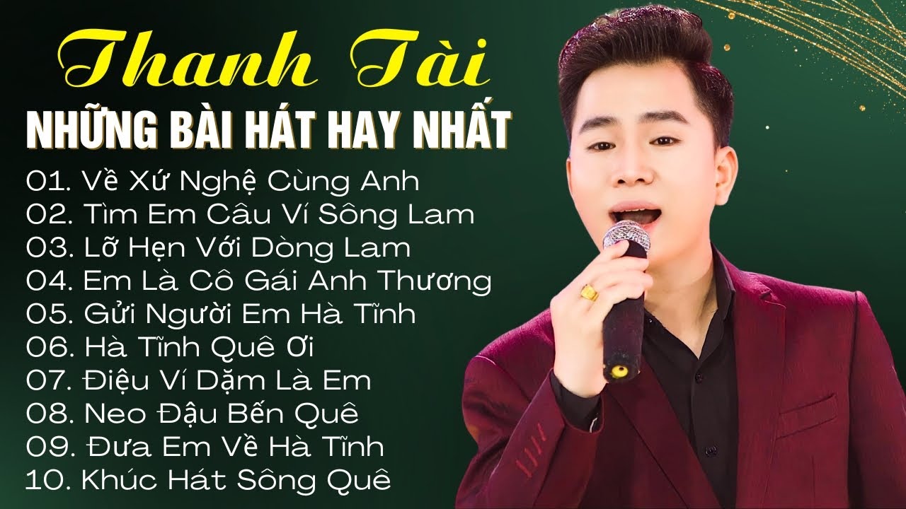 THANH TÀI - Giọng ca xứ Nghệ triệu người mê mẩn || LK Tìm Em Câu Ví Sông Lam, Hà Tĩnh Quê Ơi