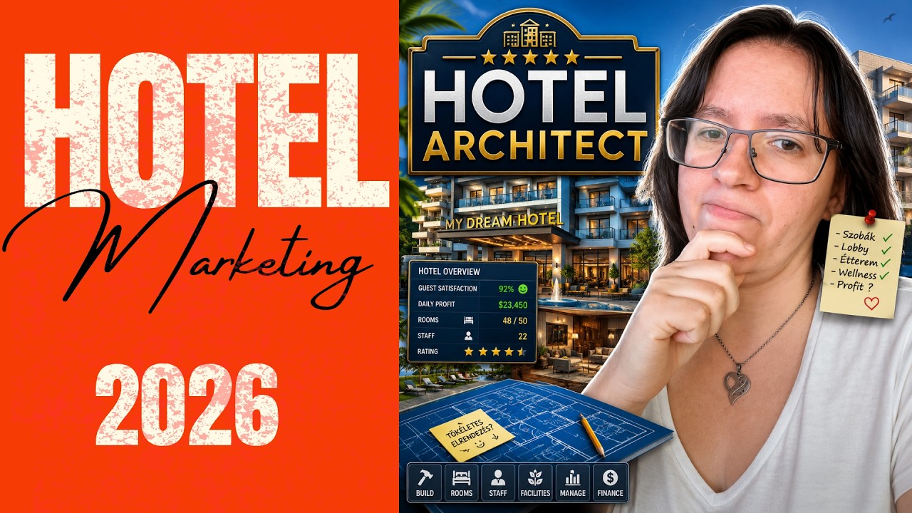 Tervezd meg a tökéletes szállodát!🏩 | #hotelarchitect