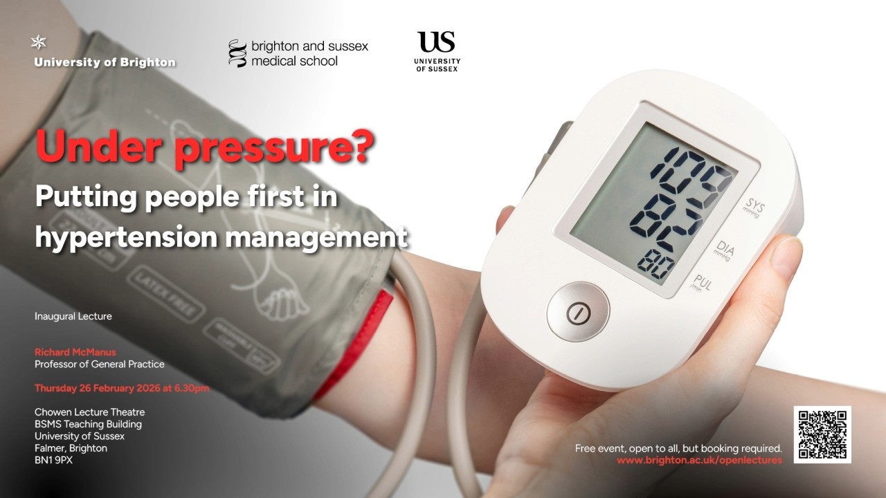 Putting people first in hypertension management | Inaugural lecture from Professor Richard McManus