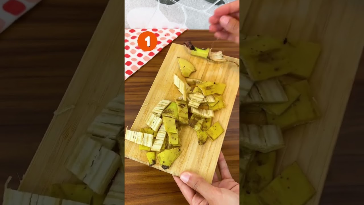 3 modi per usare la buccia di banana 🍌