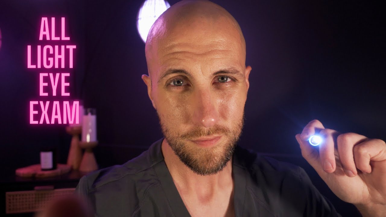 ASMR Eye Exam | Sleepy Light Triggers