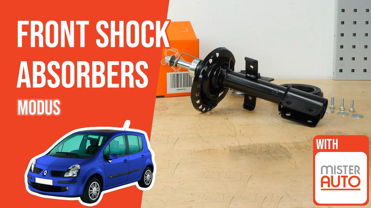 How to replace the front shock absorbers Modus ➿