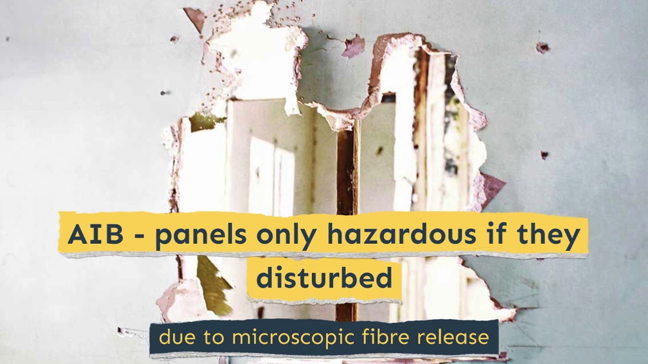 What is Asbestos Insulating Board - AIB? Avoid the carcinogen asbestos fibre release.
