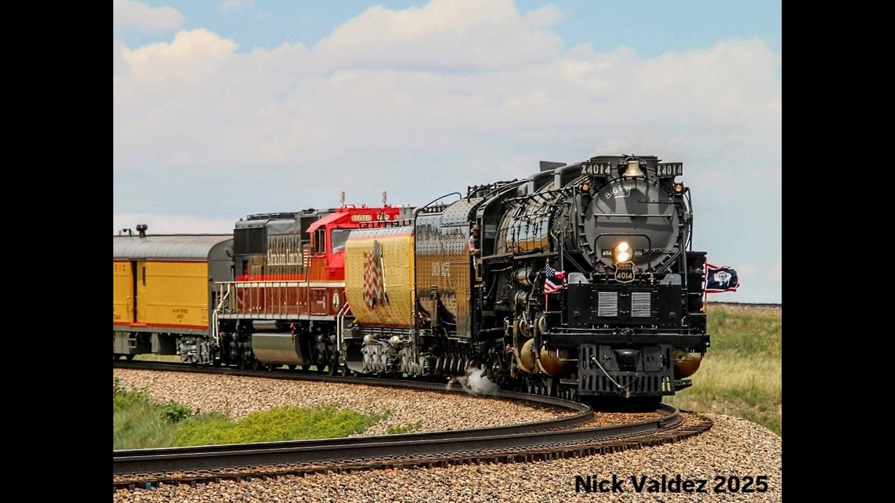 Union Pacific Big Boy 4014 in Cheyenne, WY 2025