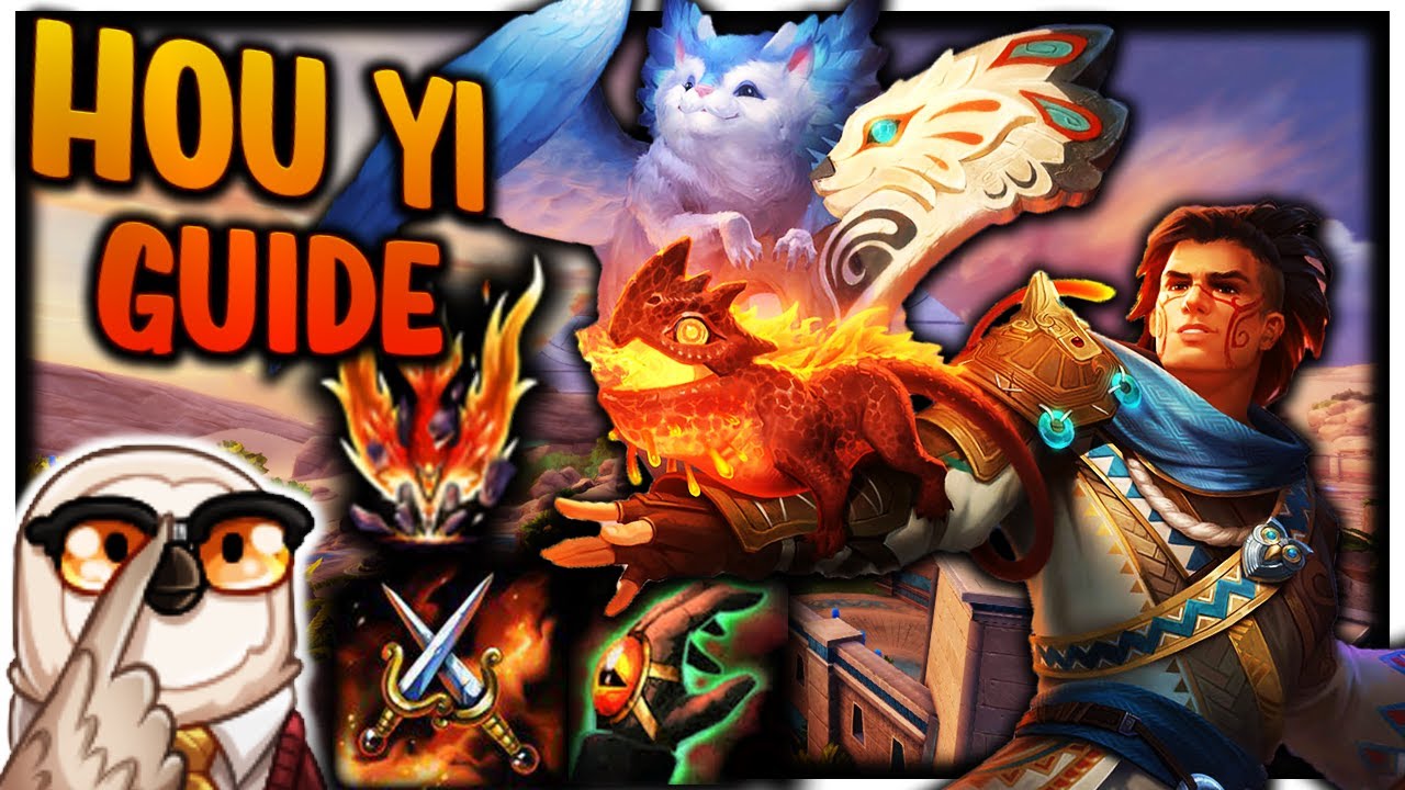HOU YI GUIDE: EASIER RICOCHETS ARE BETTER! | Incon | Smite