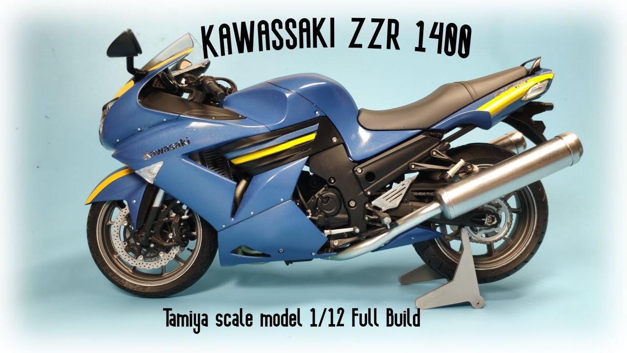 Kawasaki ZZR 1400 Tamiya 1/12 - Motorcycle Model