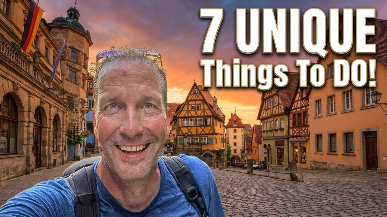 Rothenburg ob der Tauber: 7 UNIQUE Things To SEE & DO!